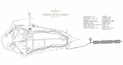 Map of resort