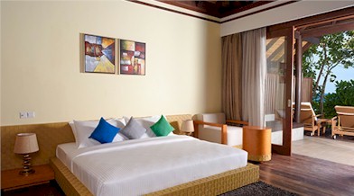 Interior photo of resort villa
