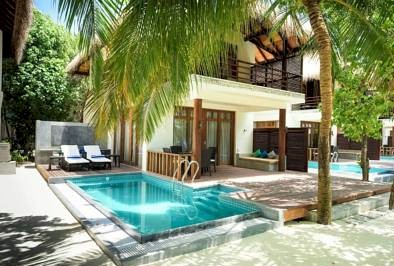 Front exterior photo of resort villa