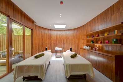 Photo of a resort spa treatment room