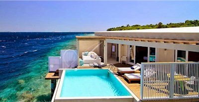Front exterior photo of resort villa