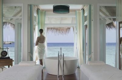 Photo of a resort spa treatment room