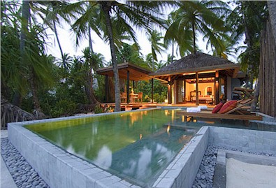 Front exterior photo of resort villa