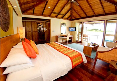Interior photo of resort villa