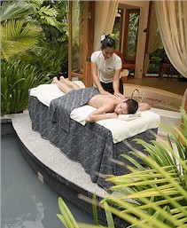 Photo of a resort spa treatment room