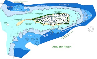 Map of resort