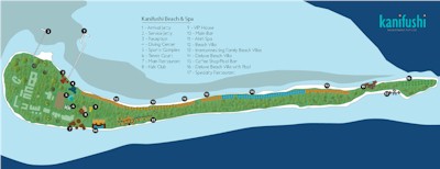 Map of resort