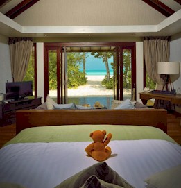 Interior photo of resort villa