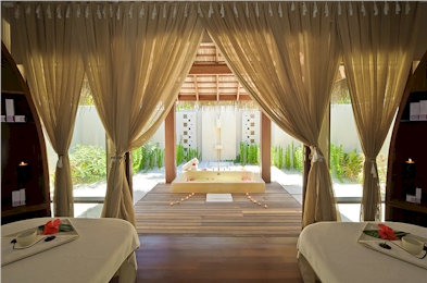 Photo of a resort spa treatment room