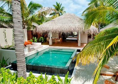 Front exterior photo of resort villa