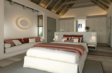 Interior photo of resort villa