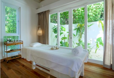 Photo of a resort spa treatment room