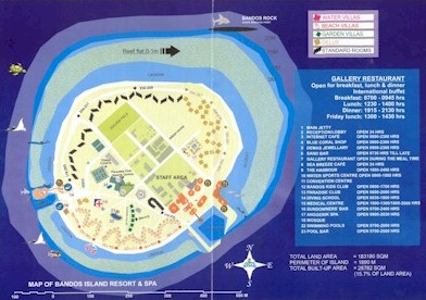 Map of resort