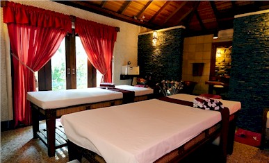 Photo of a resort spa treatment room