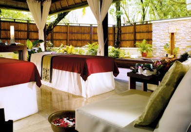 Photo of a resort spa treatment room