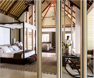Interior photo of resort villa