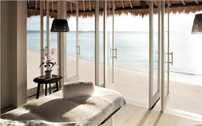 Photo of a resort spa treatment room