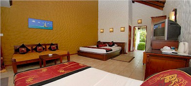 Interior photo of resort villa