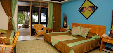 Interior photo of resort villa
