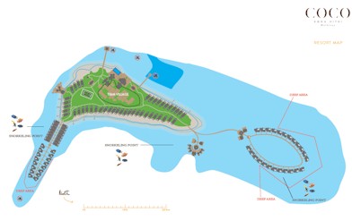 Map of resort