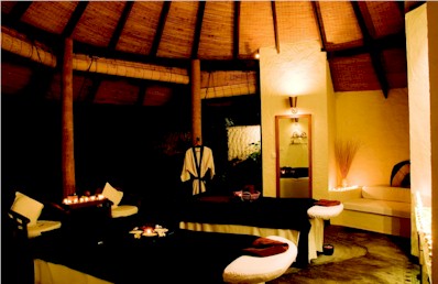 Photo of a resort spa treatment room