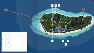 Map of resort