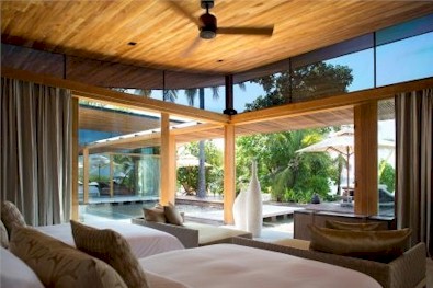 Interior photo of resort villa