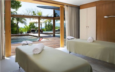 Photo of a resort spa treatment room