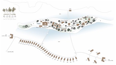 Map of resort