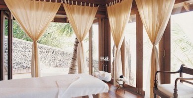 Photo of a resort spa treatment room