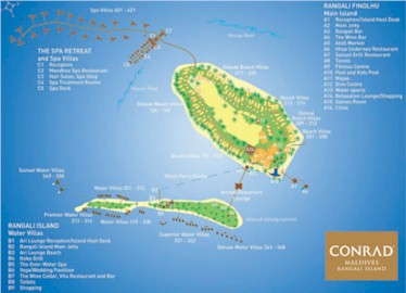 Map of resort