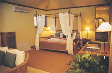 Interior photo of resort villa