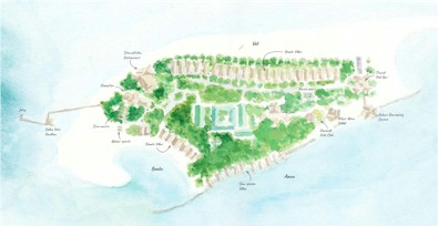 Map of resort