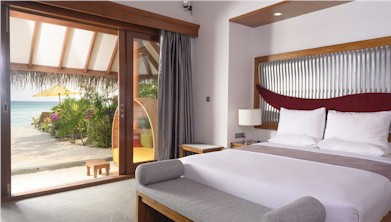 Interior photo of resort villa