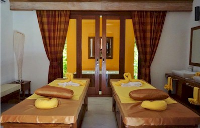 Photo of a resort spa treatment room