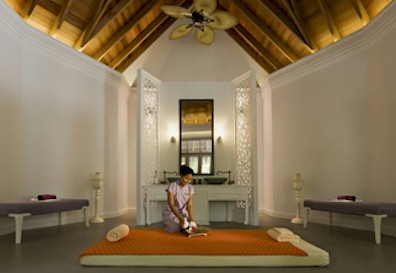 Photo of a resort spa treatment room