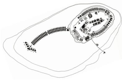 Map of resort