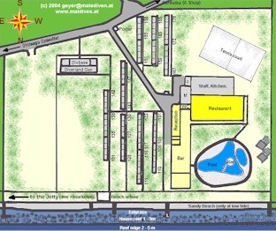 Map of resort
