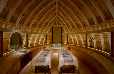Photo of a resort spa treatment room