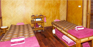 Photo of a resort spa treatment room