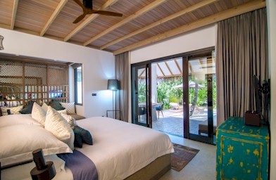 Interior photo of resort villa