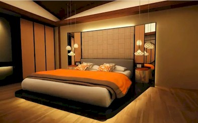 Interior photo of resort villa