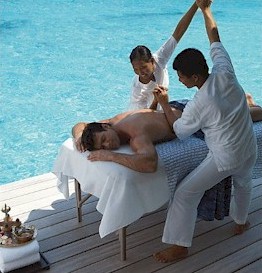 Photo of a resort spa treatment room