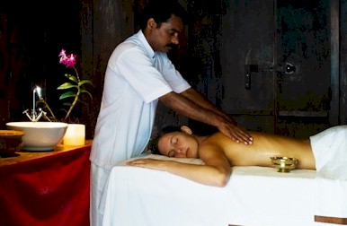 Photo of a resort spa treatment room