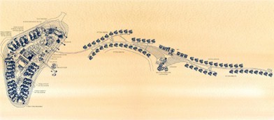 Map of resort