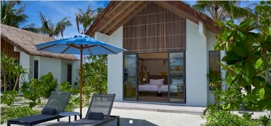 Front exterior photo of resort villa