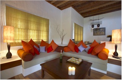 Interior photo of resort villa