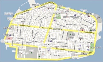 Map of resort