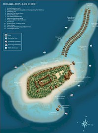 Map of resort