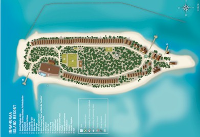 Map of resort